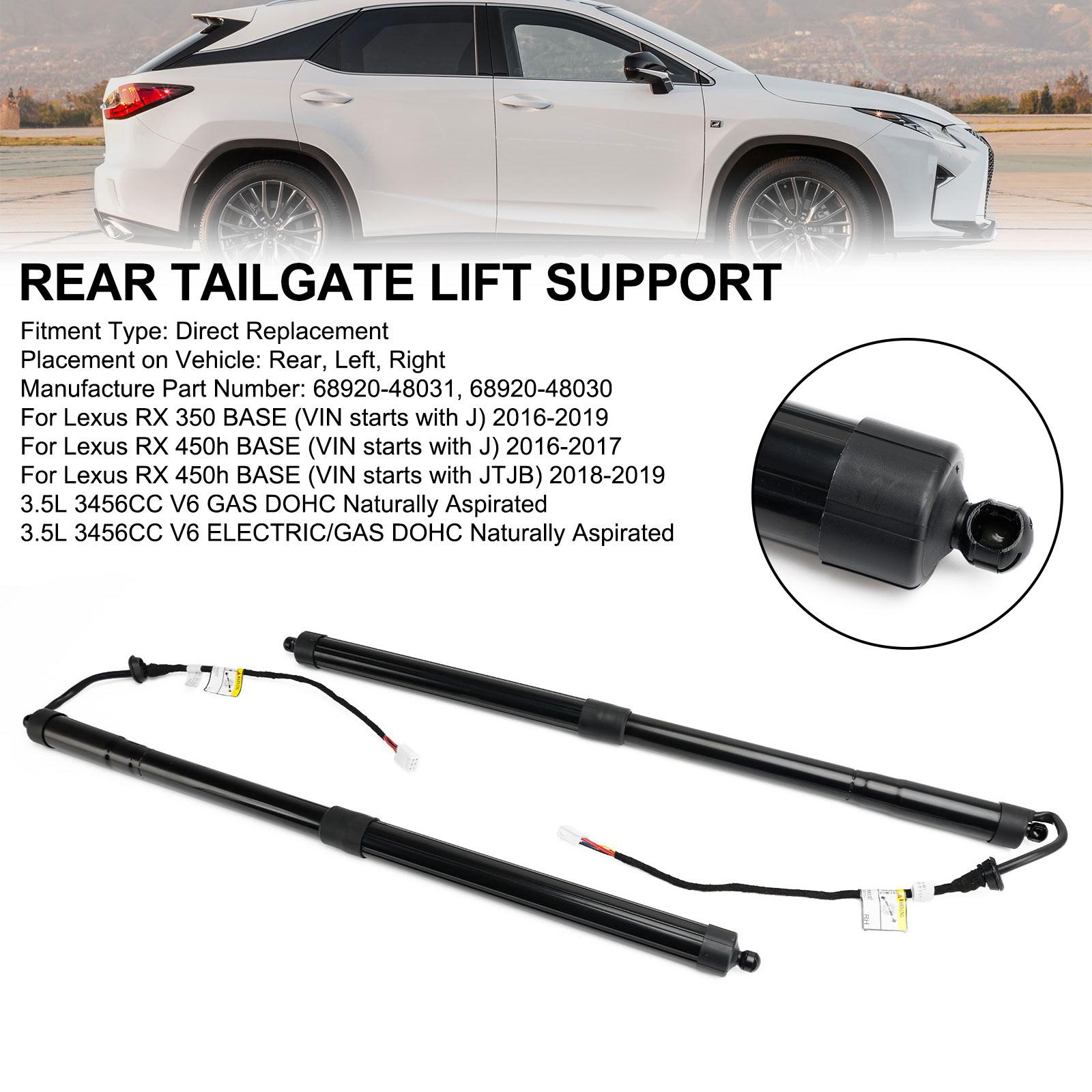 2PCS Rear Tailgate Support Struts 6892048031 Fit Lexus RX350 RX450h 2016-2019
2PCS Rear Tailgate Support Struts 6892048031 Fit Lexus RX350 RX450h 2016-2019