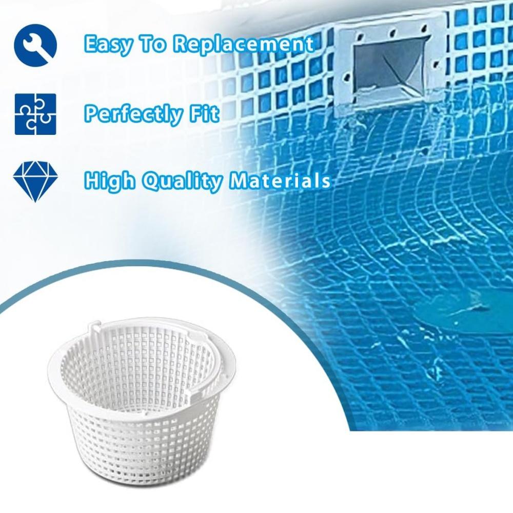 Durable Plastic Pool Skimmer Debris Basket
Durable Plastic Pool Skimmer Debris Basket