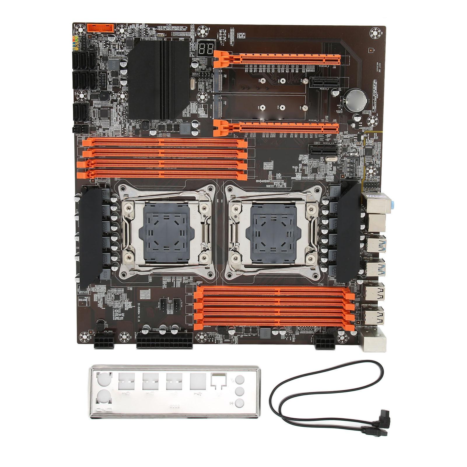 Материнська плата для настільних ПК 6 SATA3.0 8 DDR4 DIMM 32 Гбіт/с 2 NVME M.2 12-фазне живлення Материнська плата комп’ютера для
Материнська плата для настільних ПК 6 SATA3.0 8 DDR4 DIMM 32 Гбіт/с 2 NVME M.2 12-фазне живлення Материнська плата комп’ютера для