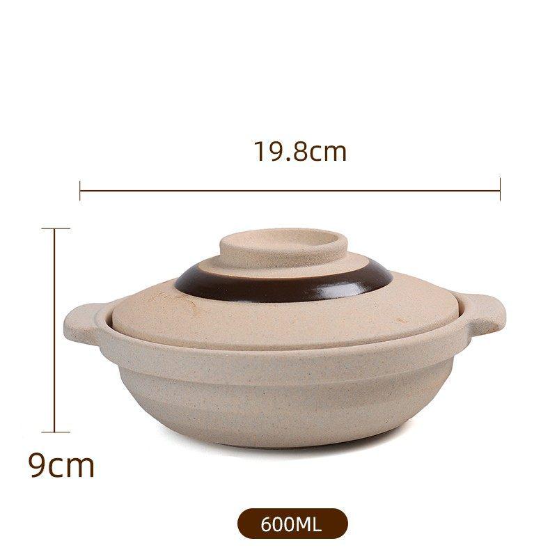 Small Unglazed Japanese Clay Pot for Baby and Maternity Cooking
Small Unglazed Japanese Clay Pot for Baby and Maternity Cooking