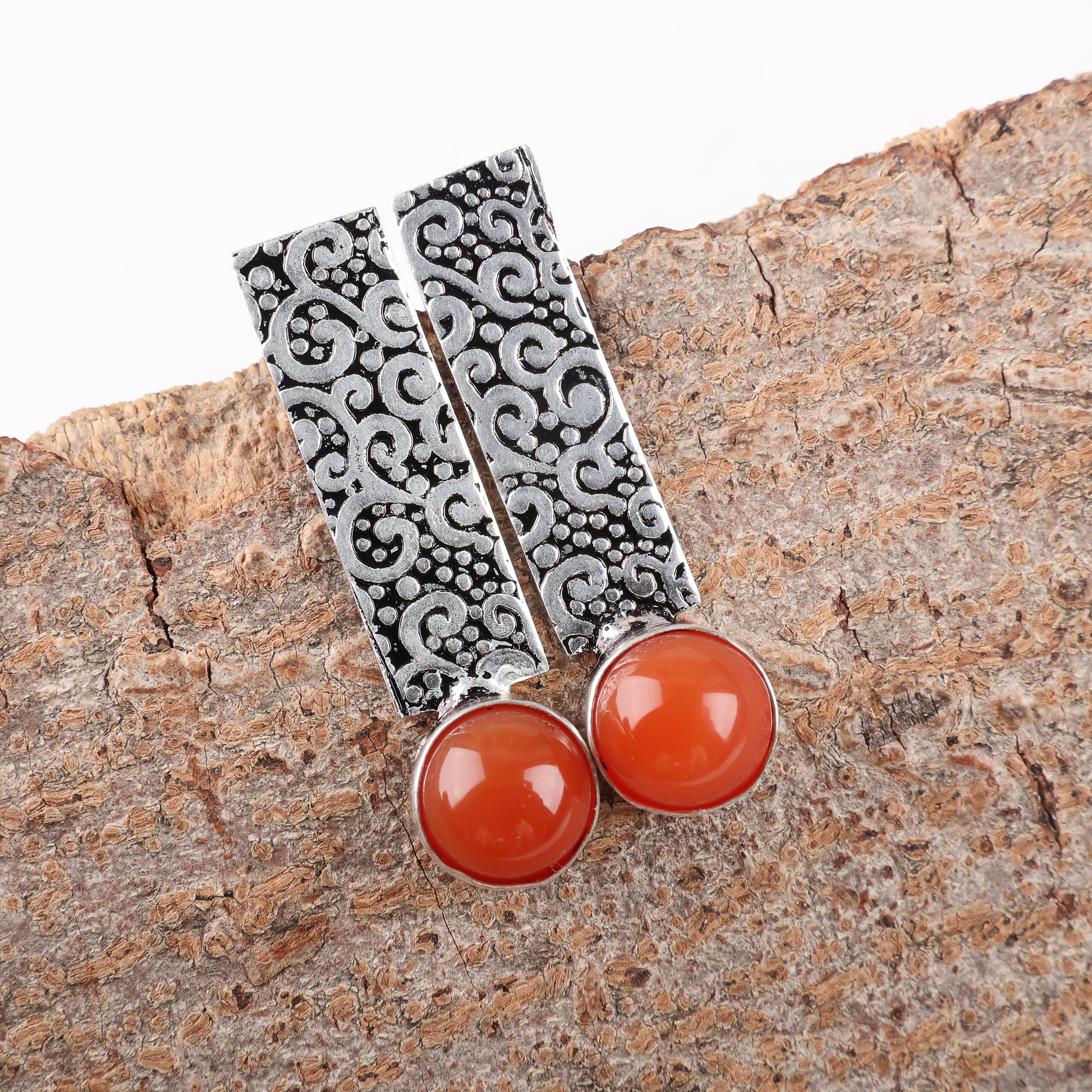 Carnelian Handmade Gemstone Earrings, 925 Solid Sterling Silver Earrings Designer Jewelry, For Anniversary Gift 1.23 Inches помаранчевий
Carnelian Handmade Gemstone Earrings, 925 Solid Sterling Silver Earrings Designer Jewelry, For Anniversary Gift 1.23 Inches помаранчевий