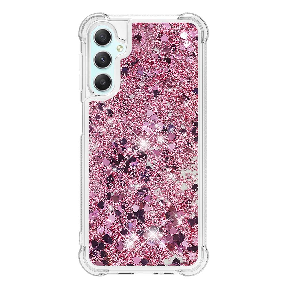 For Samsung Galaxy A24 4G (162.1 x 77.6 x 8.3mm) TPU Case Glitter Quicksand Shockproof Phone Back Cover Gold/Hearts
For Samsung Galaxy A24 4G (162.1 x 77.6 x 8.3mm) TPU Case Glitter Quicksand Shockproof Phone Back Cover Gold/Hearts