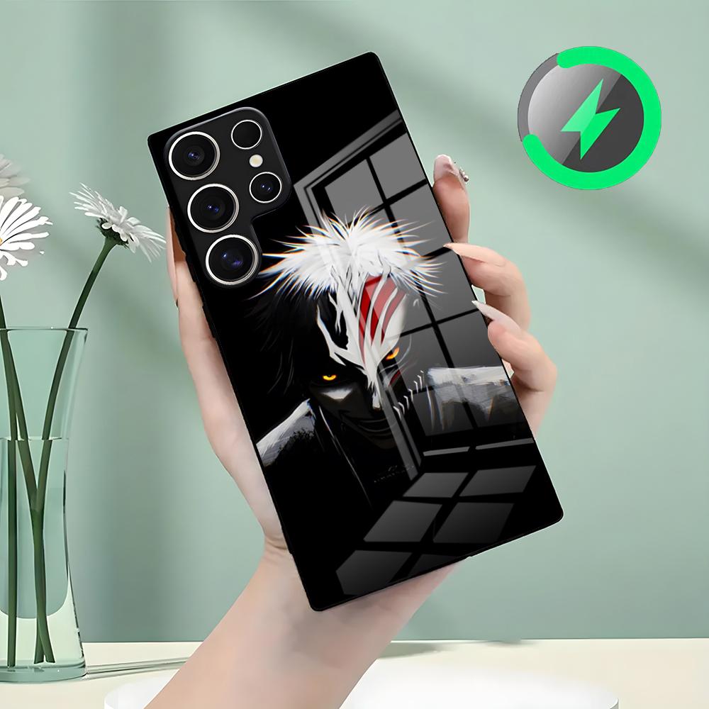 B-Bleach Phone Case For Samsung S26 S25 S24 S23 S22 S21 S20 Edge Ultra Plus FE For Magsafe Glass Case Galaxy S20
B-Bleach Phone Case For Samsung S26 S25 S24 S23 S22 S21 S20 Edge Ultra Plus FE For Magsafe Glass Case Galaxy S20