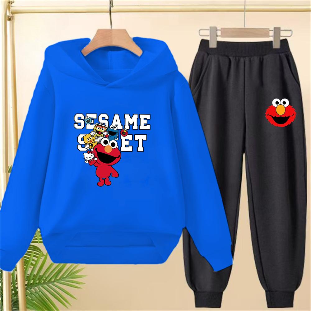 Sesame Street Children s Hoodie Suitable hooded sweatshirt outerwear+pants set autumn clothing for Age 110
Sesame Street Children s Hoodie Suitable hooded sweatshirt outerwear+pants set autumn clothing for Age 110