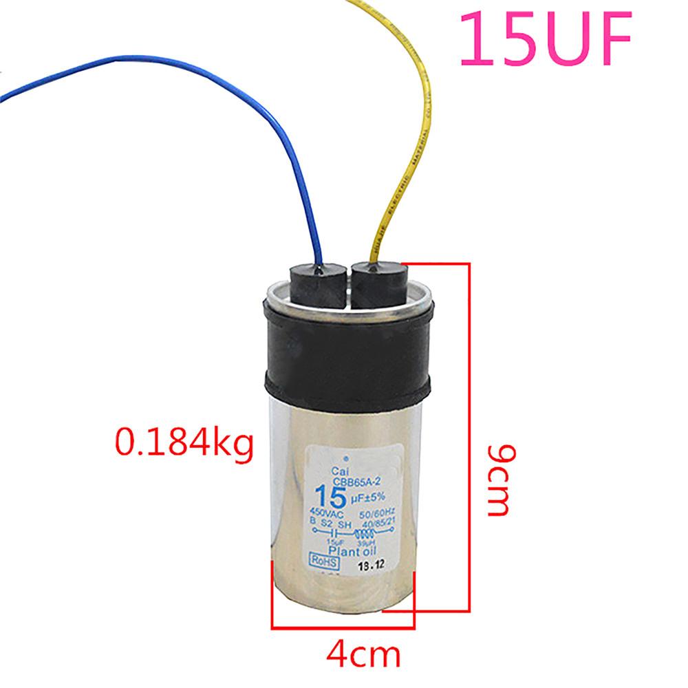 AC450V 50/60HZ Capacitor 10UF 12UF 13UF 15UF Original Starter Capacitor For Washing Machine Repair Parts
AC450V 50/60HZ Capacitor 10UF 12UF 13UF 15UF Original Starter Capacitor For Washing Machine Repair Parts