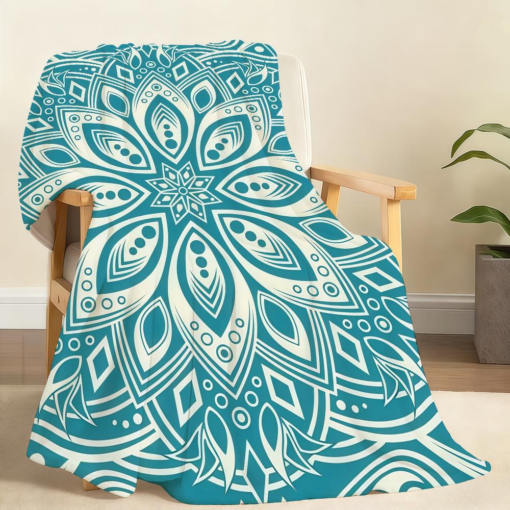 Classic M Mandala Teal Swirl Blanket Soft Throw Blanket for Home Bedroom Bed Sofa Picnic Travel Office Rest Cover Blanket Gift 75x90cm
Classic M Mandala Teal Swirl Blanket Soft Throw Blanket for Home Bedroom Bed Sofa Picnic Travel Office Rest Cover Blanket Gift 75x90cm