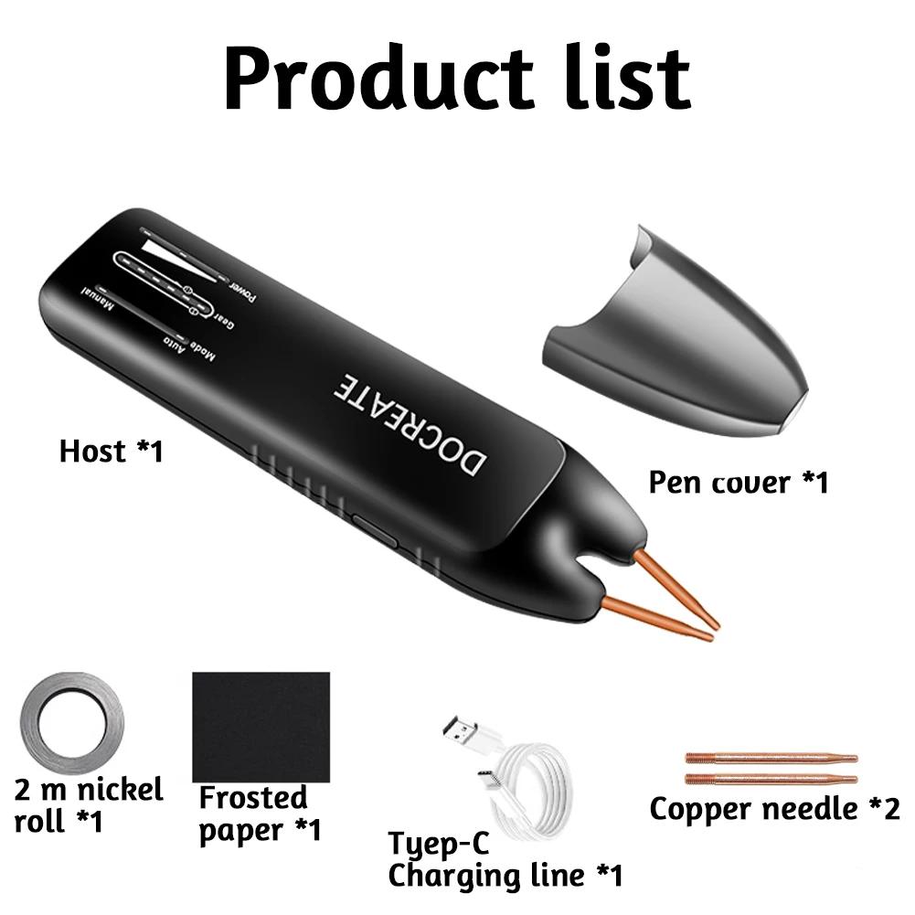 Handheld Spot Welder Machine 99/11 Gear Adjustable Battery Spot Welder for 18650 Battery Automatic & Manual Modes Spot Welder
Handheld Spot Welder Machine 99/11 Gear Adjustable Battery Spot Welder for 18650 Battery Automatic & Manual Modes Spot Welder