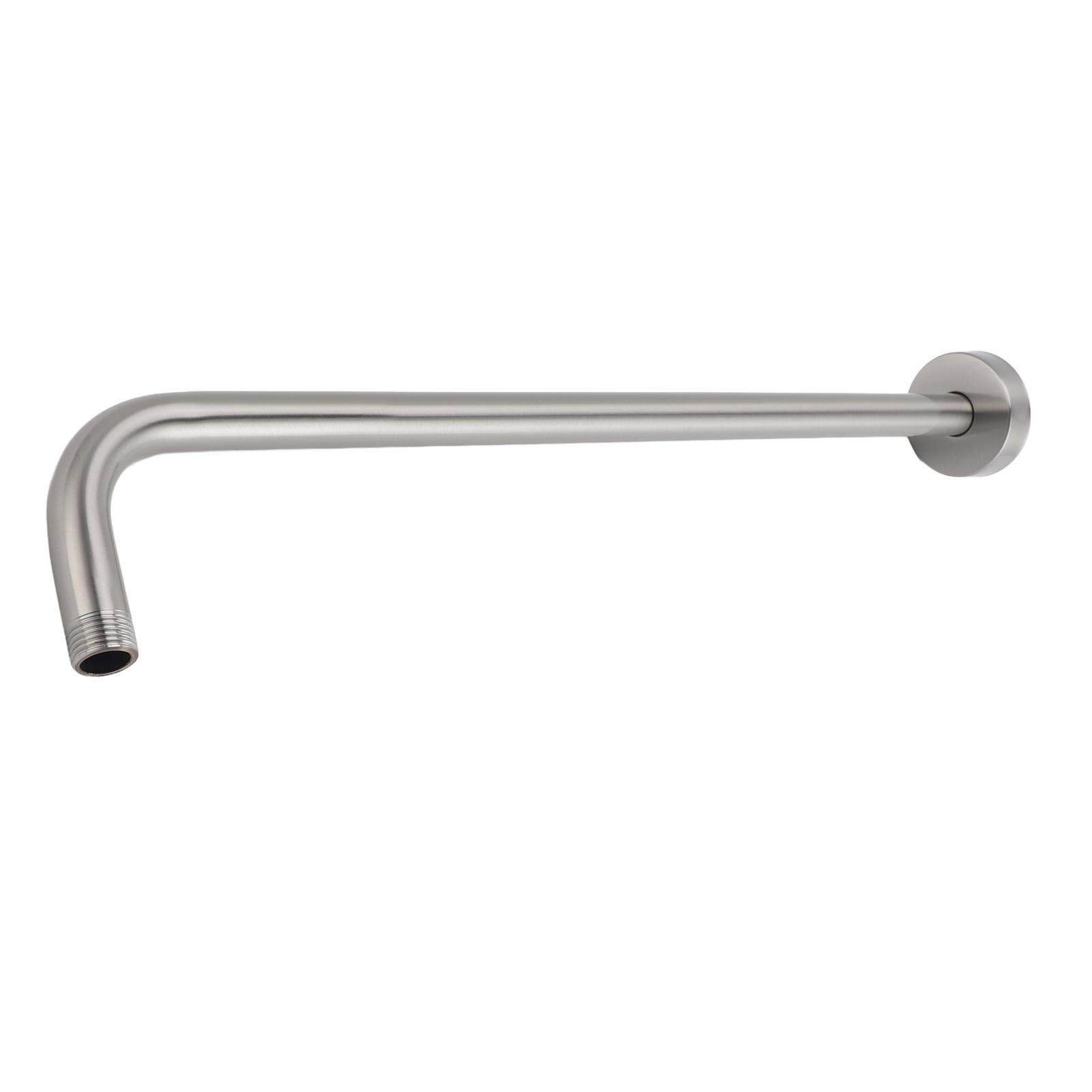Shower Arm NPT1 2 Stainless Steel Wall Mount Concealed Shower Head Extension Arm with Flange Brushed
Shower Arm NPT1 2 Stainless Steel Wall Mount Concealed Shower Head Extension Arm with Flange Brushed