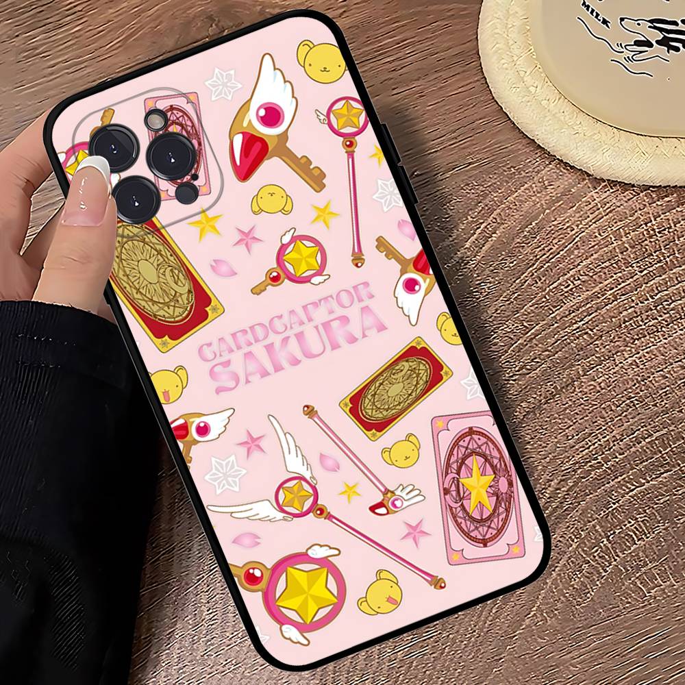 Anime C-CardcaptorS S-Sakura Phone Case For Iphone 17 16 15 14 13 12 11 Pro Max Plus Black Shell Cover Case iPhone 15pro max
Anime C-CardcaptorS S-Sakura Phone Case For Iphone 17 16 15 14 13 12 11 Pro Max Plus Black Shell Cover Case iPhone 15pro max