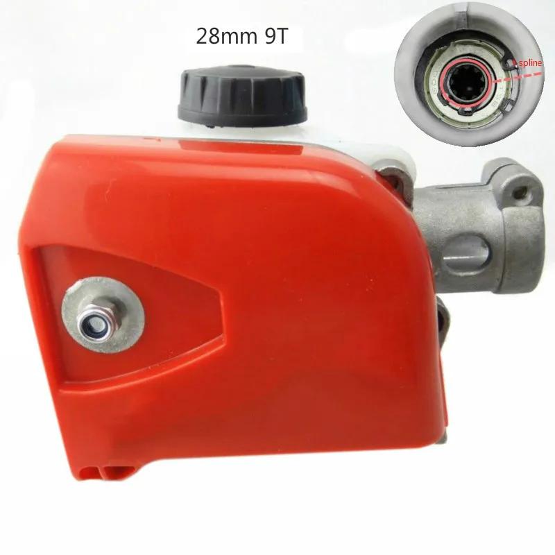 26mm/28mm 7/9 Spline Tree Chainsaw Gear Head Pole Saw Chainsaw Gearbox Gear Head Garden Parts
26mm/28mm 7/9 Spline Tree Chainsaw Gear Head Pole Saw Chainsaw Gearbox Gear Head Garden Parts