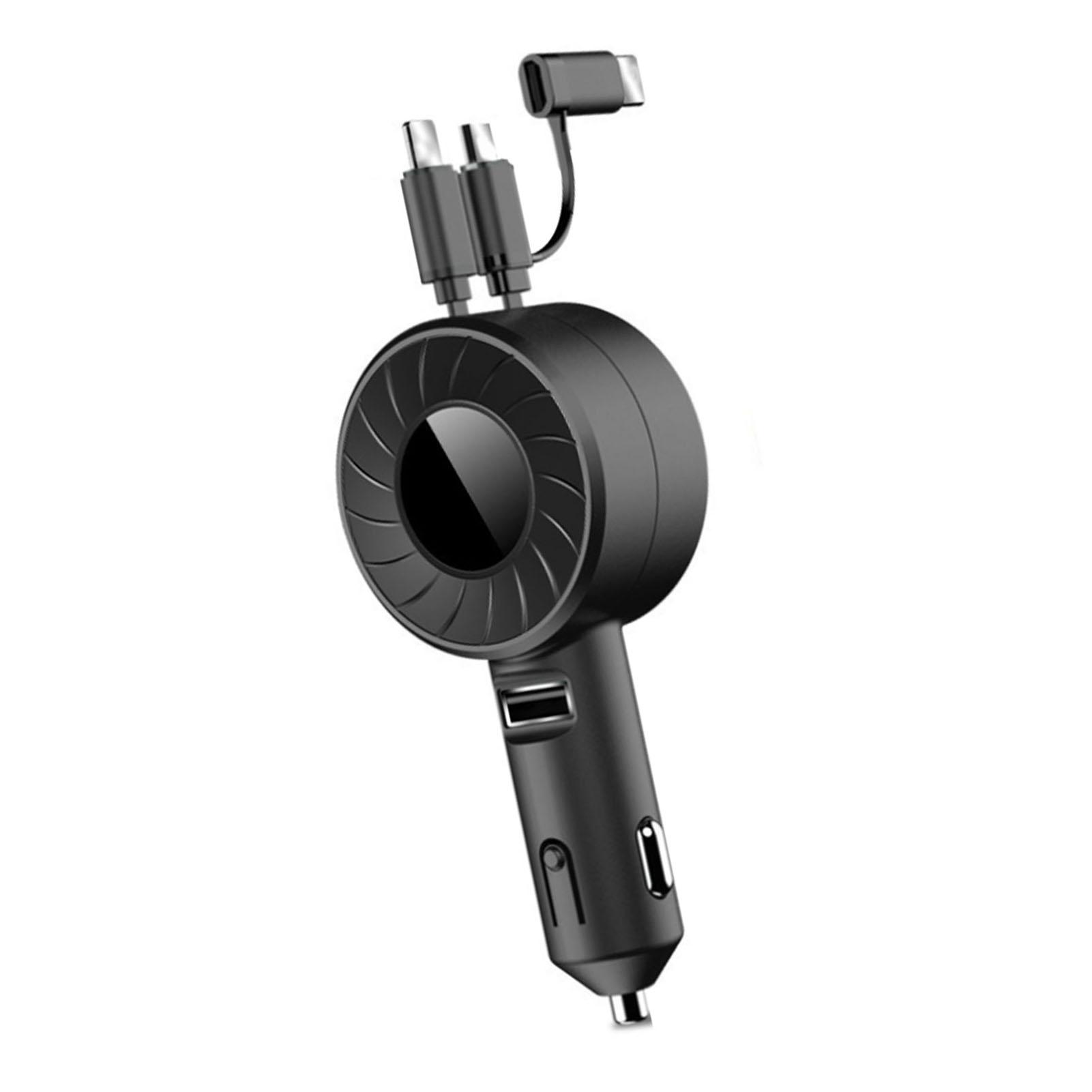 Автомобильное USB-зарядное устройство 3 в 1 с выдвижным дизайном, длиной 150 см, из пластика, портативный автомобильный прикуриватель чёрный
Автомобильное USB-зарядное устройство 3 в 1 с выдвижным дизайном, длиной 150 см, из пластика, портативный автомобильный прикуриватель чёрный