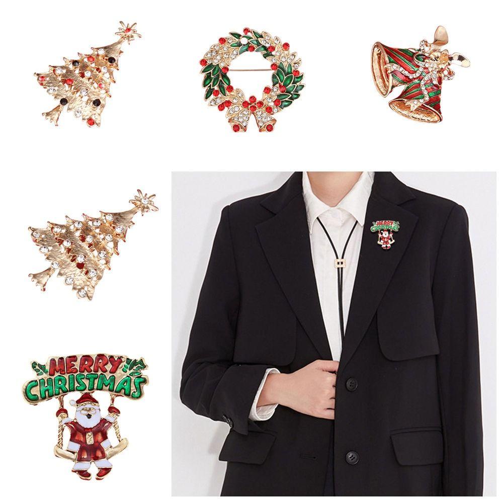 Badge Enamel Rhinestone Brooches Santa Claus Christmas Tree Brooch Cute Christmas Brooch Women
Badge Enamel Rhinestone Brooches Santa Claus Christmas Tree Brooch Cute Christmas Brooch Women
