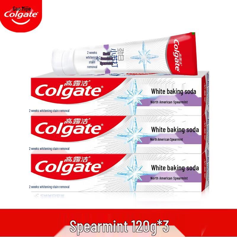 Colgate Baking Soda Whitening Spearmint Toothpaste
Colgate Baking Soda Whitening Spearmint Toothpaste