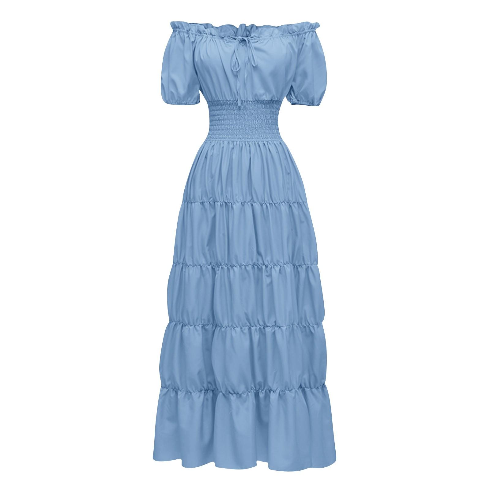 Платье для женщин, сценический костюм на Хэллоуин, COS, ретро, однотонное платье с поясом, вечернее, вечернее, длинное платье S
Платье для женщин, сценический костюм на Хэллоуин, COS, ретро, однотонное платье с поясом, вечернее, вечернее, длинное платье S