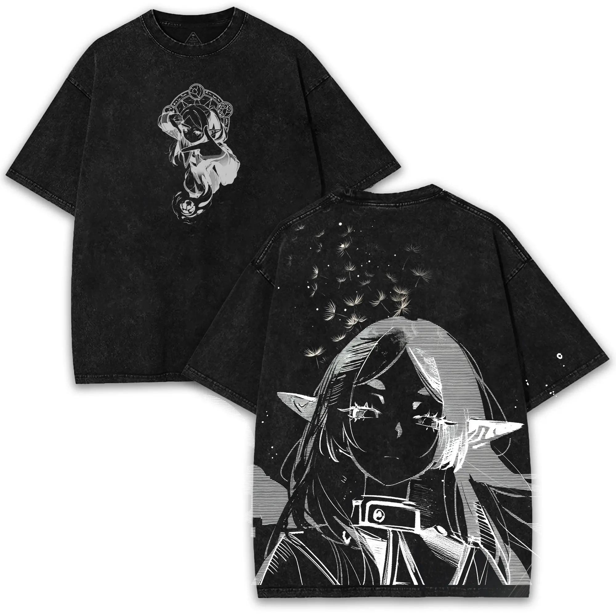 Anime Frieren T-shirt Gothic Vintage Y2k Washed T Shirt Men Women Clothing Summer Oversized Short Sleeve 100% Cotton Tees Tops S чёрный
Anime Frieren T-shirt Gothic Vintage Y2k Washed T Shirt Men Women Clothing Summer Oversized Short Sleeve 100% Cotton Tees Tops S чёрный