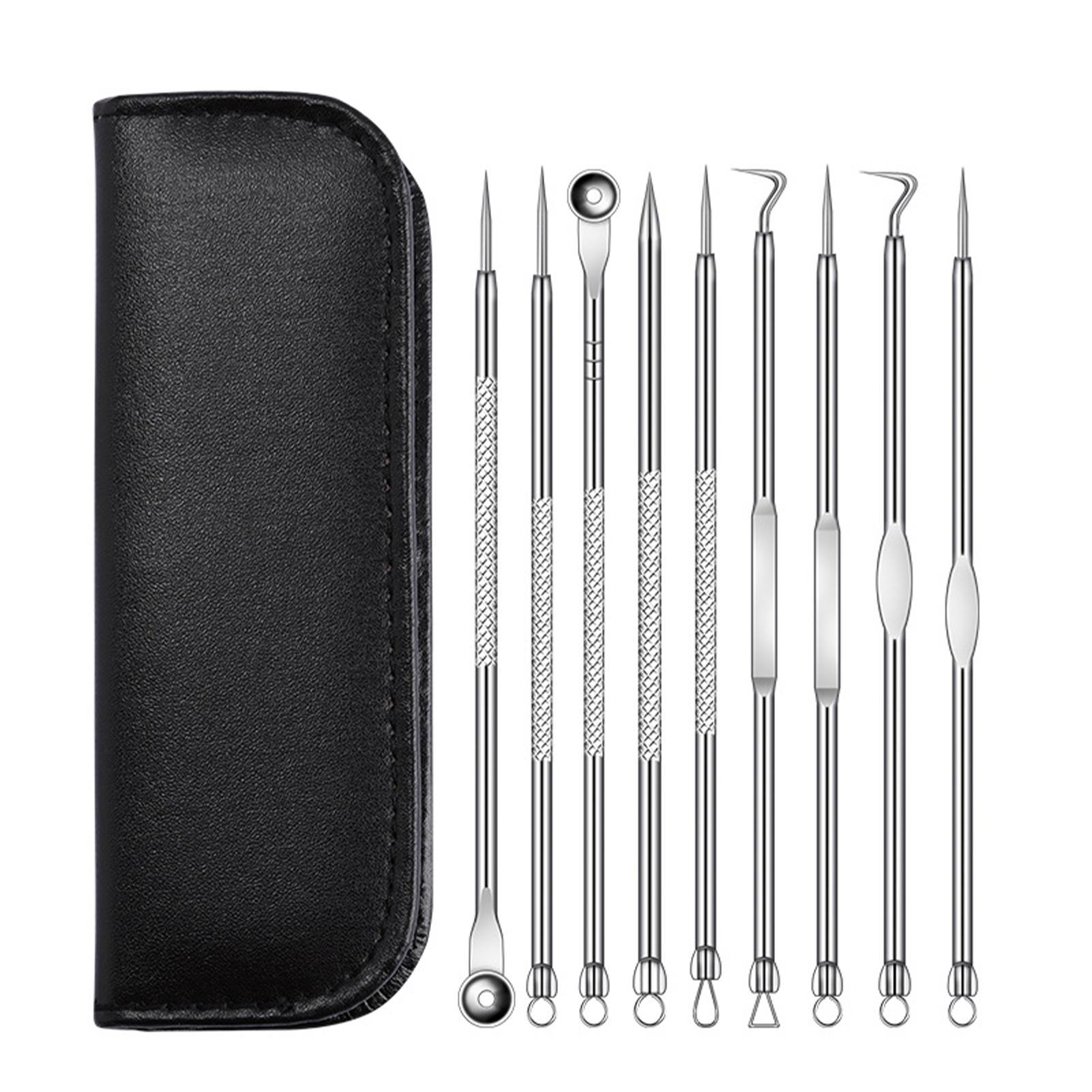18pcs Blackhead Pimple Needle Set Double Ended Stainless Steel Pimple Popper Tool Kit for Salon
18pcs Blackhead Pimple Needle Set Double Ended Stainless Steel Pimple Popper Tool Kit for Salon