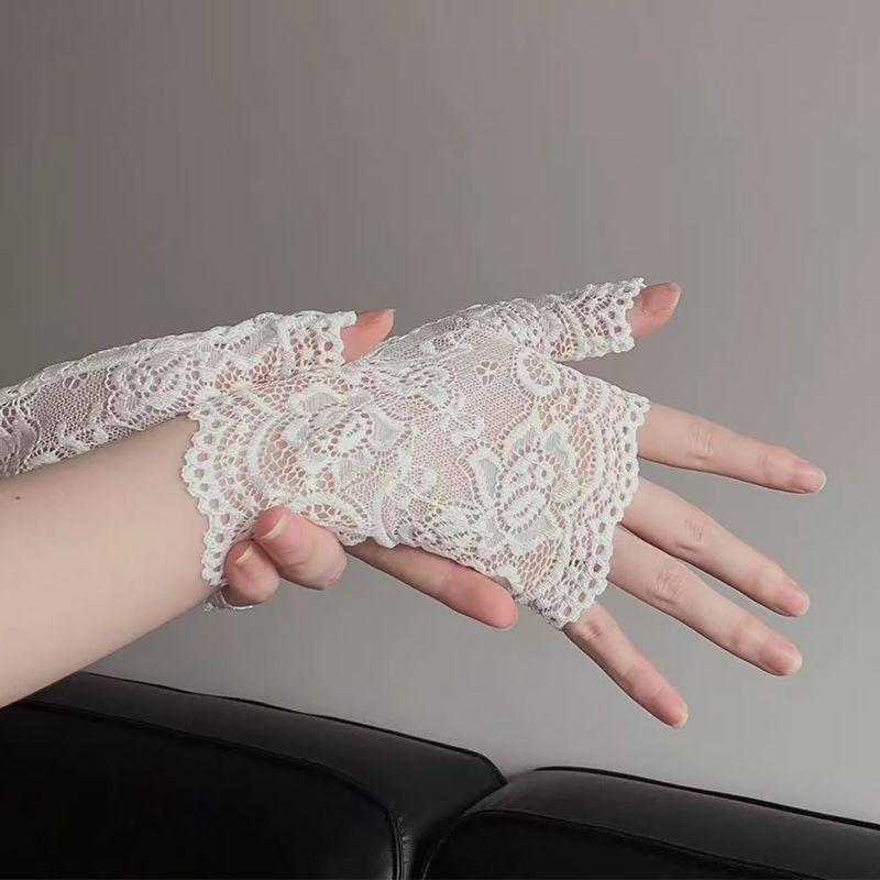 Ретро Митенки Женские Тонкие Белые Свадебные Лолита Чаепитие Элегантность Фото Кружевные Нарукавники на Запястье White
Ретро Митенки Женские Тонкие Белые Свадебные Лолита Чаепитие Элегантность Фото Кружевные Нарукавники на Запястье White