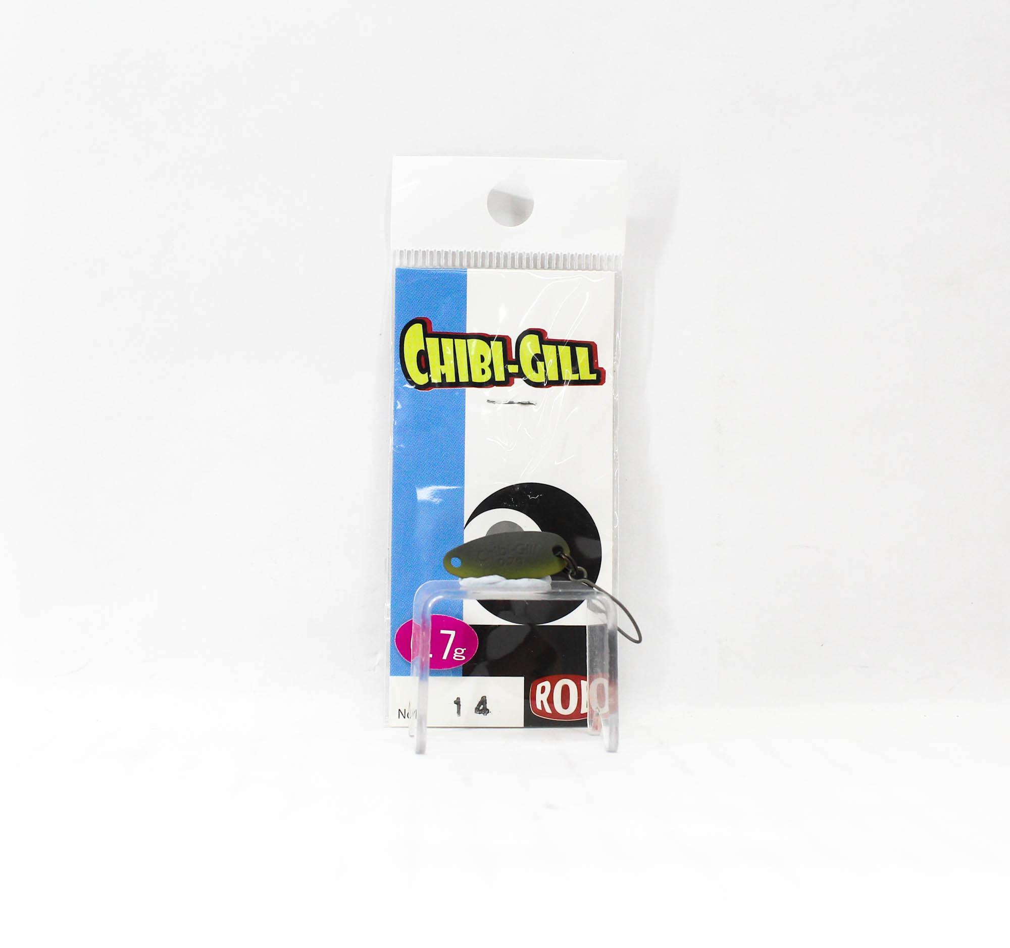 Rob Lure Spoon Chibi Gill 0.7 grams Sinking Lure 14 (3761)
Rob Lure Spoon Chibi Gill 0.7 grams Sinking Lure 14 (3761)