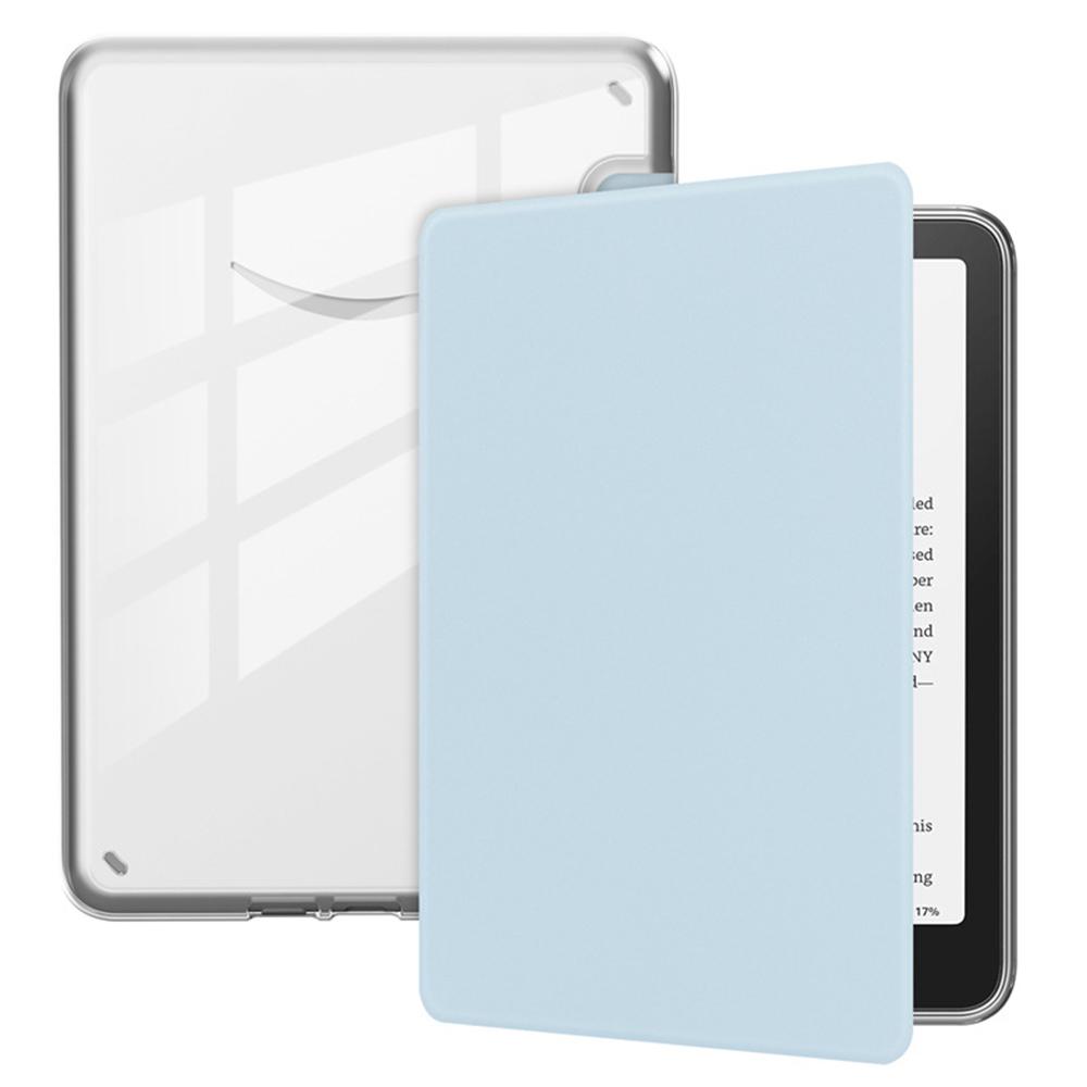 Для Amazon Kindle Paperwhite (2024)/Цветной чехол Kindle из мягкого ПУ-кожи + ТПУ + акриловая прозрачная защитная крышка с защитой от падений Baby Blue
Для Amazon Kindle Paperwhite (2024)/Цветной чехол Kindle из мягкого ПУ-кожи + ТПУ + акриловая прозрачная защитная крышка с защитой от падений Baby Blue
