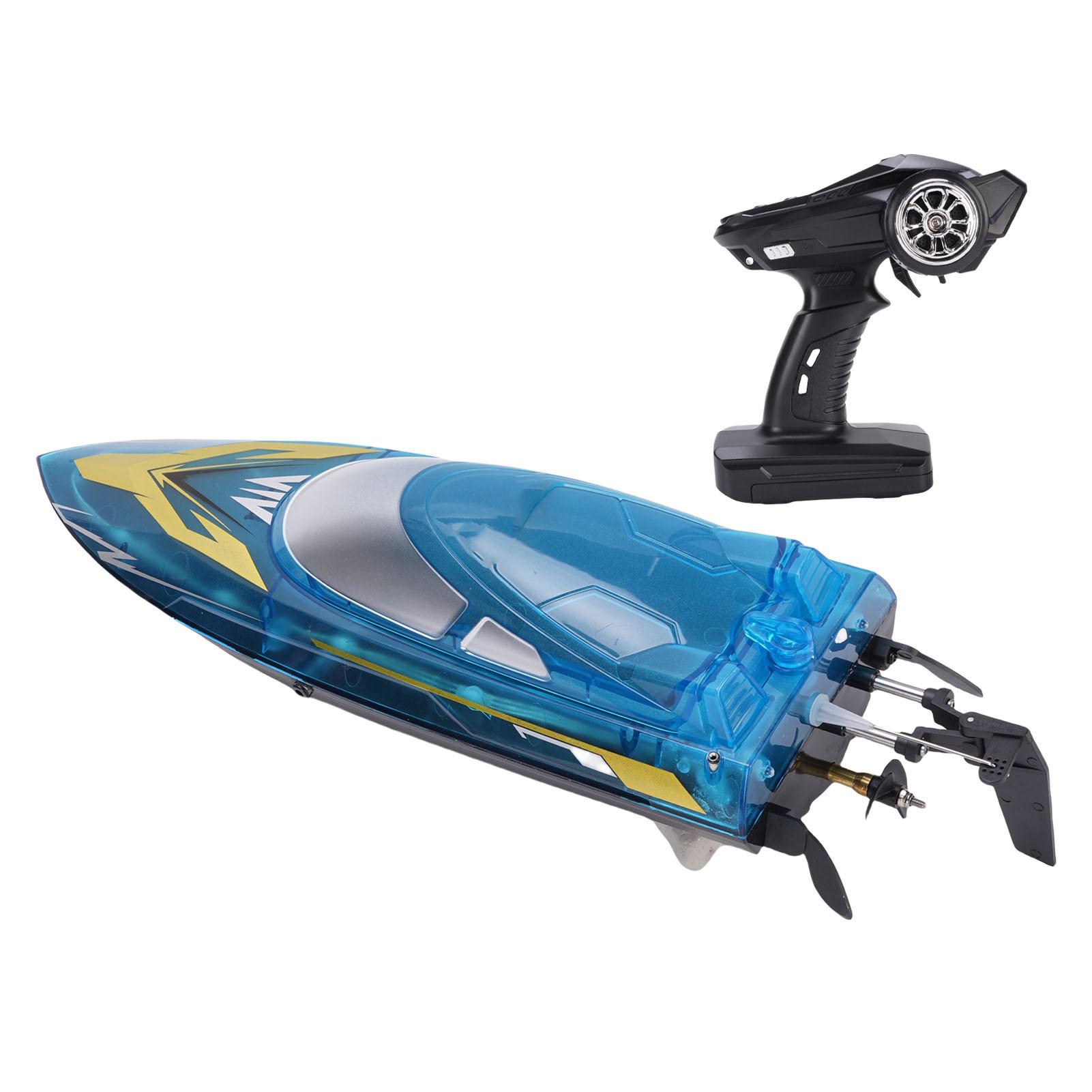 High Speed RC Boat Water Proof Brushed Remote Control Racing Boat for Lake Pool Pond Low Power Warning Stunt Tumbling
High Speed RC Boat Water Proof Brushed Remote Control Racing Boat for Lake Pool Pond Low Power Warning Stunt Tumbling