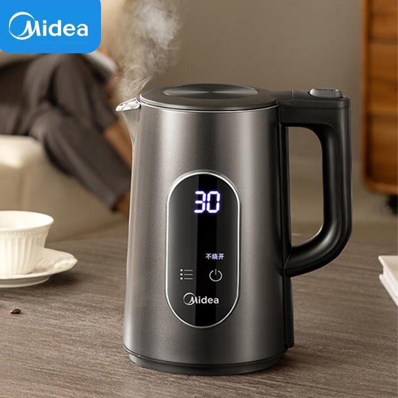 Midea Smart Electric Kettle 1,5 л Портативный чайник из нержавеющей стали Многоступенчатый температурный водонагревательный котел для дома
Midea Smart Electric Kettle 1,5 л Портативный чайник из нержавеющей стали Многоступенчатый температурный водонагревательный котел для дома