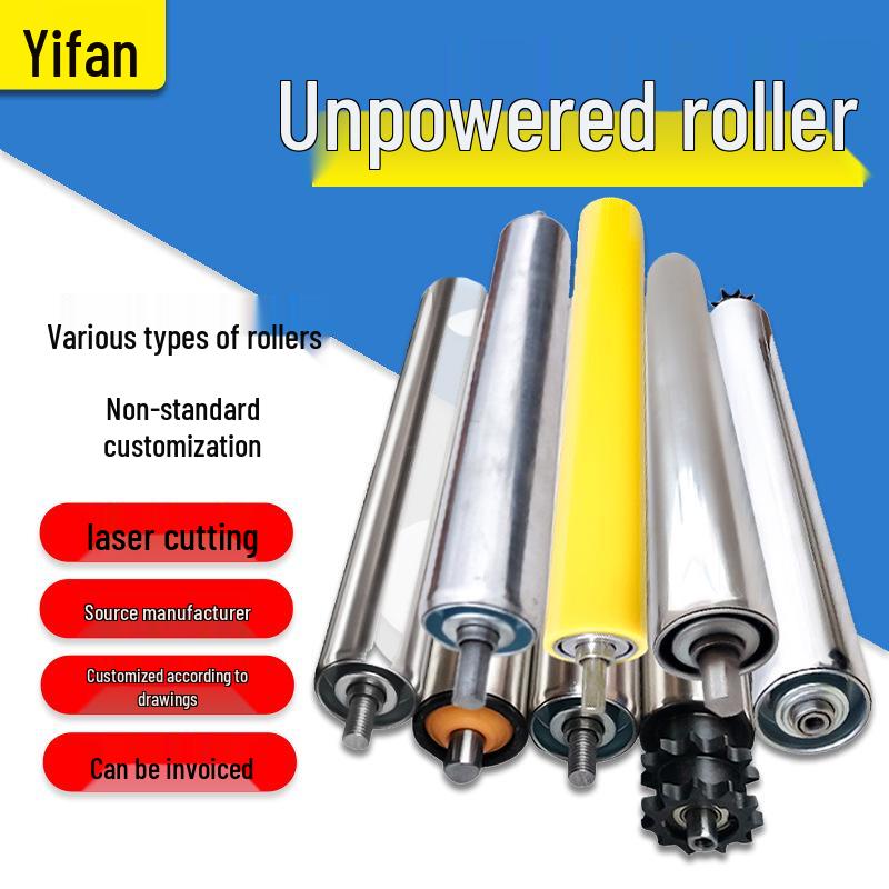 Non-Powered Stainless Steel Conveyor Roller with Sprocket, Galvanized Roller & Rubber-Coated Roller for Assembly Lines
Non-Powered Stainless Steel Conveyor Roller with Sprocket, Galvanized Roller & Rubber-Coated Roller for Assembly Lines