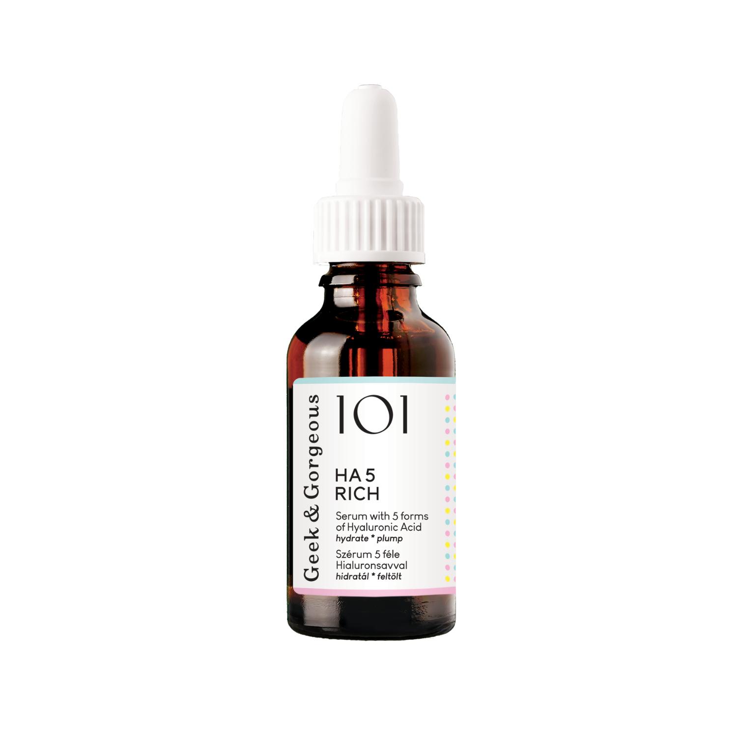 Geek & Gorgeous HA 5 Rich Hyaluronic Acids Serum 30 ml- Serum z 5 formami kwasu hialuronowego
Geek & Gorgeous HA 5 Rich Hyaluronic Acids Serum 30 ml- Serum z 5 formami kwasu hialuronowego