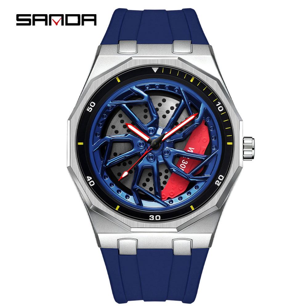 SANDA Men s Sporty Rotating Dial Quartz Watch - Cool, Casual, Waterproof Model 1163
SANDA Men s Sporty Rotating Dial Quartz Watch - Cool, Casual, Waterproof Model 1163