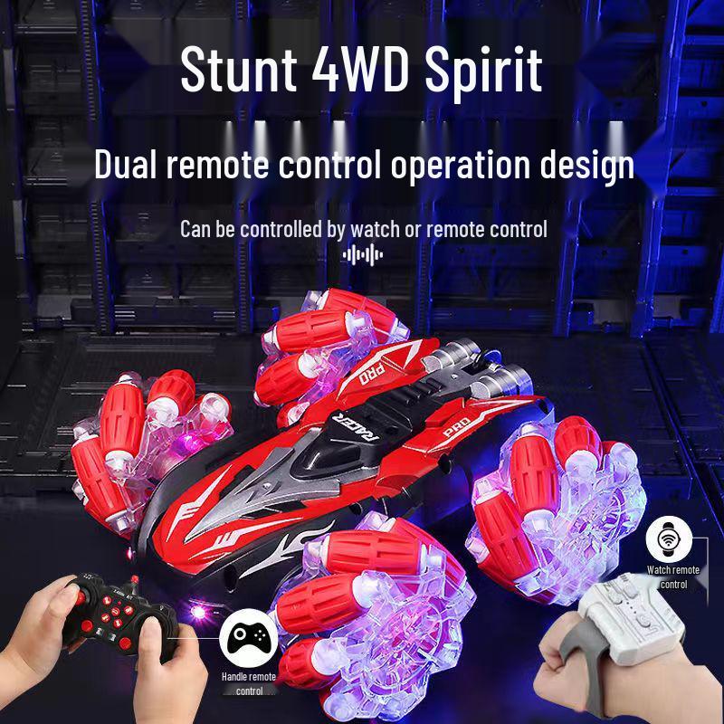 Double-Sided Remote Control Car with Luminous Wheels and Music for Drift Stunts - Ideal for Children
Double-Sided Remote Control Car with Luminous Wheels and Music for Drift Stunts - Ideal for Children