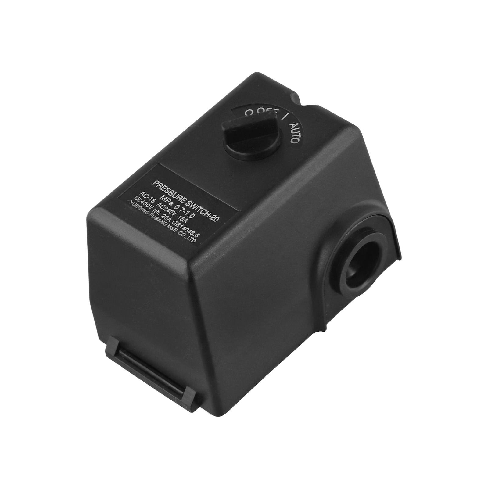 Adjustable Pressure Controller Adjustable Pressure Settings A 5.5-8KG Air Compressor Controller 100,000 Cycles
Adjustable Pressure Controller Adjustable Pressure Settings A 5.5-8KG Air Compressor Controller 100,000 Cycles