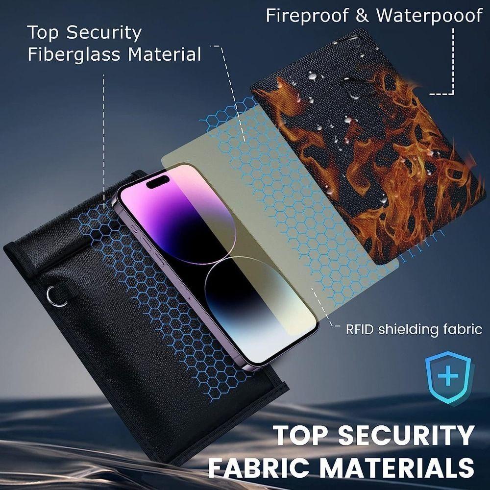 Retardant Shielding Pouch Anti-tracking Cell Phone Blocker Info Security Cover Faraday Bag Car Key XS
Retardant Shielding Pouch Anti-tracking Cell Phone Blocker Info Security Cover Faraday Bag Car Key XS