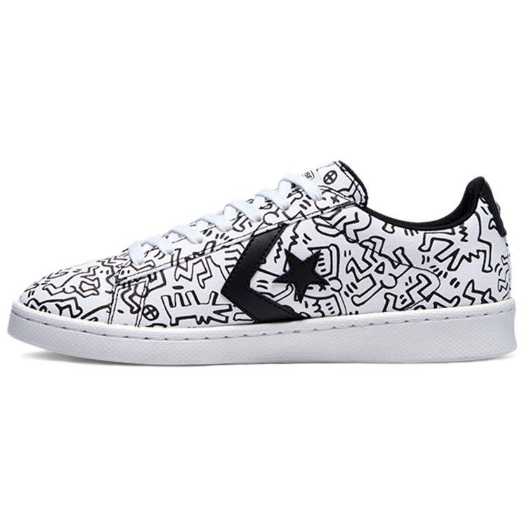 Кожаные низкие кроссовки унисекс Converse Keith Haring x Pro Белый Черный Красный 171857C 37
Кожаные низкие кроссовки унисекс Converse Keith Haring x Pro Белый Черный Красный 171857C 37