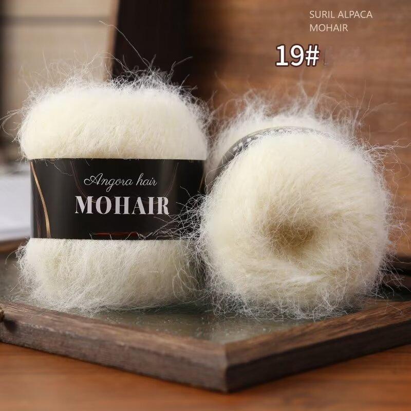 100g/Alpaca Mohair Yarn,Hand-Knitted Materials,Suitable for Making Fashionable SweatersCut Out Jackets Scarves Hats Shawls
100g/Alpaca Mohair Yarn,Hand-Knitted Materials,Suitable for Making Fashionable SweatersCut Out Jackets Scarves Hats Shawls