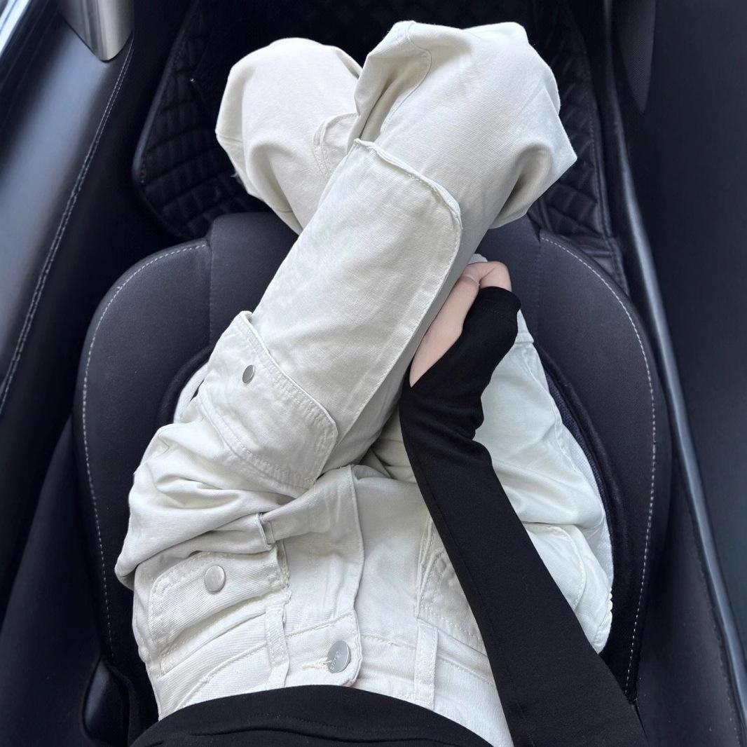 Women s Plus Size High Waist Loose Straight-Leg Multi-Pocket Workwear Jeans M пісочний/білий
Women s Plus Size High Waist Loose Straight-Leg Multi-Pocket Workwear Jeans M пісочний/білий