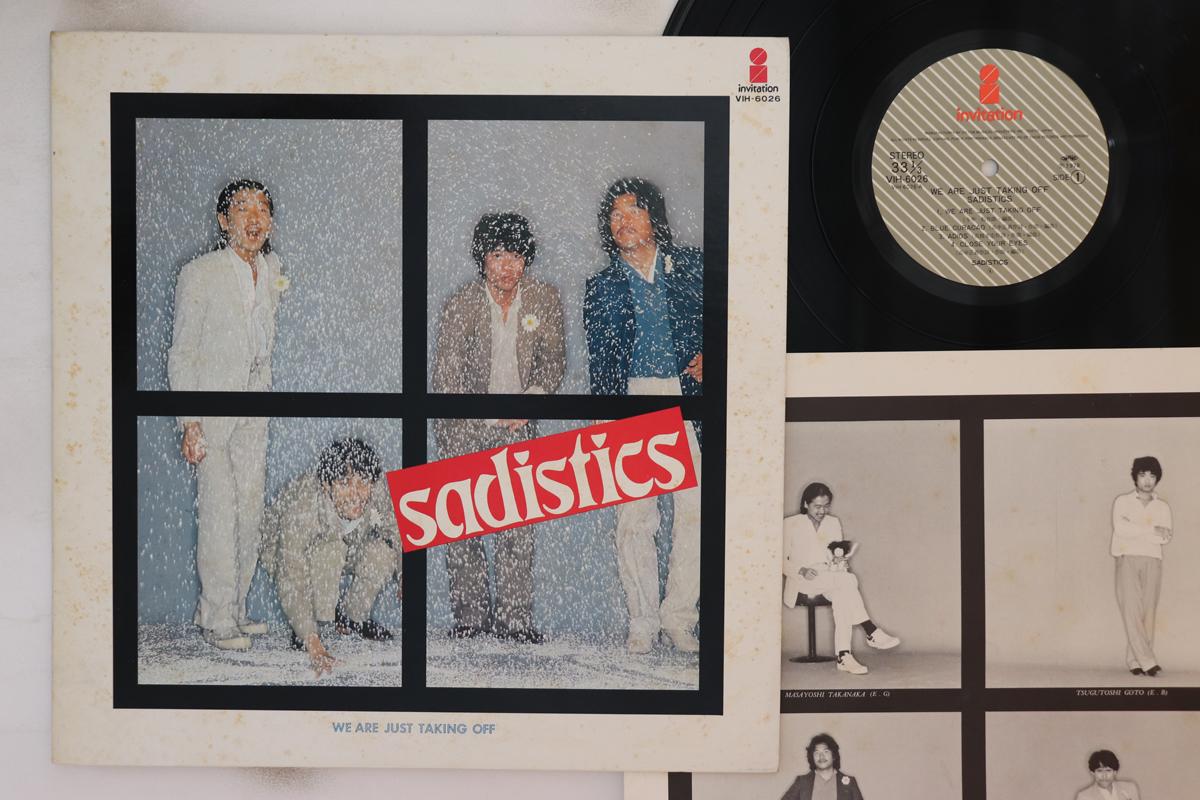 LP Record SADISTICS - We Are Just Taking Off VIH6026 INVITATION 1978 Japan Japanese Pop/Rock
LP Record SADISTICS - We Are Just Taking Off VIH6026 INVITATION 1978 Japan Japanese Pop/Rock