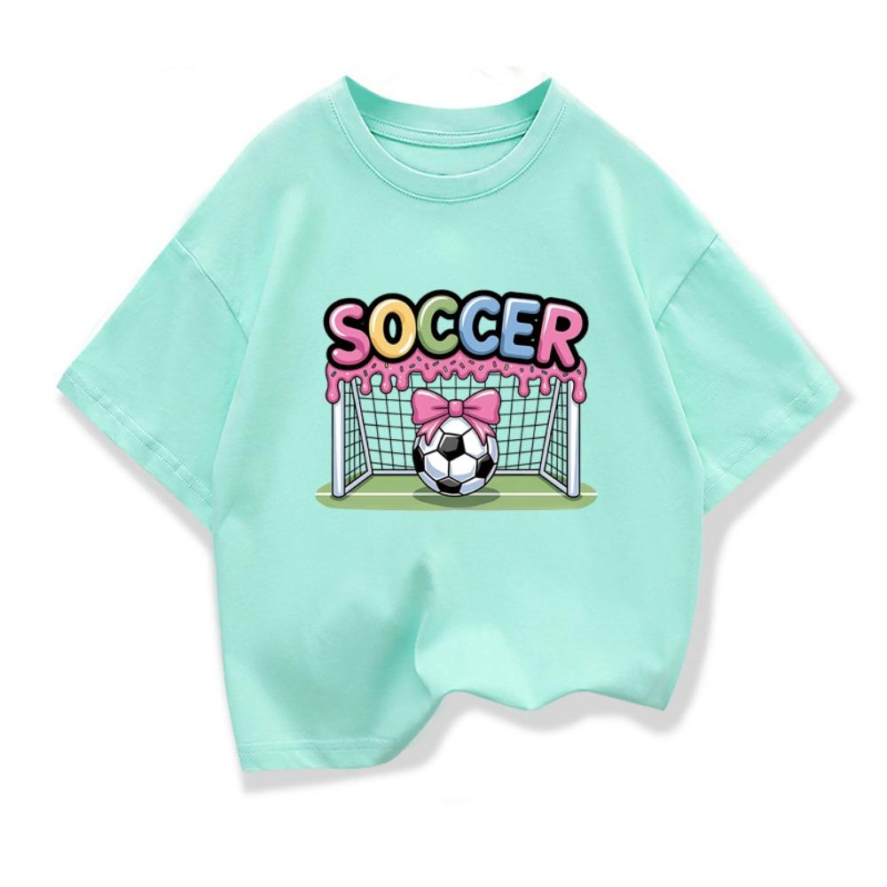 Kids Clothing Short Sleeve t shirts Cartoon Soccer Graphic Tee for Children Boys Girls Casual Loose Summer Tee Tops 100
Kids Clothing Short Sleeve t shirts Cartoon Soccer Graphic Tee for Children Boys Girls Casual Loose Summer Tee Tops 100