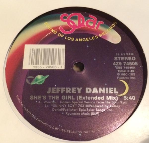 12inch Record JEFFREY DANIEL - She s The Girl 4Z974506 Solar 1990 US Dance & Electronica Used
12inch Record JEFFREY DANIEL - She s The Girl 4Z974506 Solar 1990 US Dance & Electronica Used