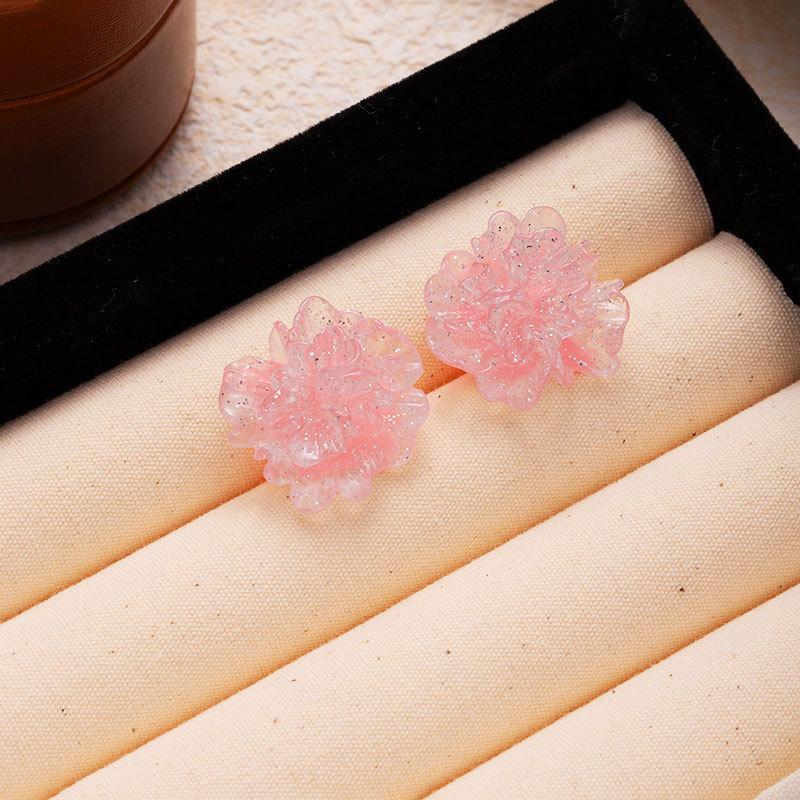Spring And Summer Candy Color Fine Flash Flower Stud Earrings 925 Silver Needle Earrings Female Mori Simple Small Fresh And Sweet Earrings
Spring And Summer Candy Color Fine Flash Flower Stud Earrings 925 Silver Needle Earrings Female Mori Simple Small Fresh And Sweet Earrings
