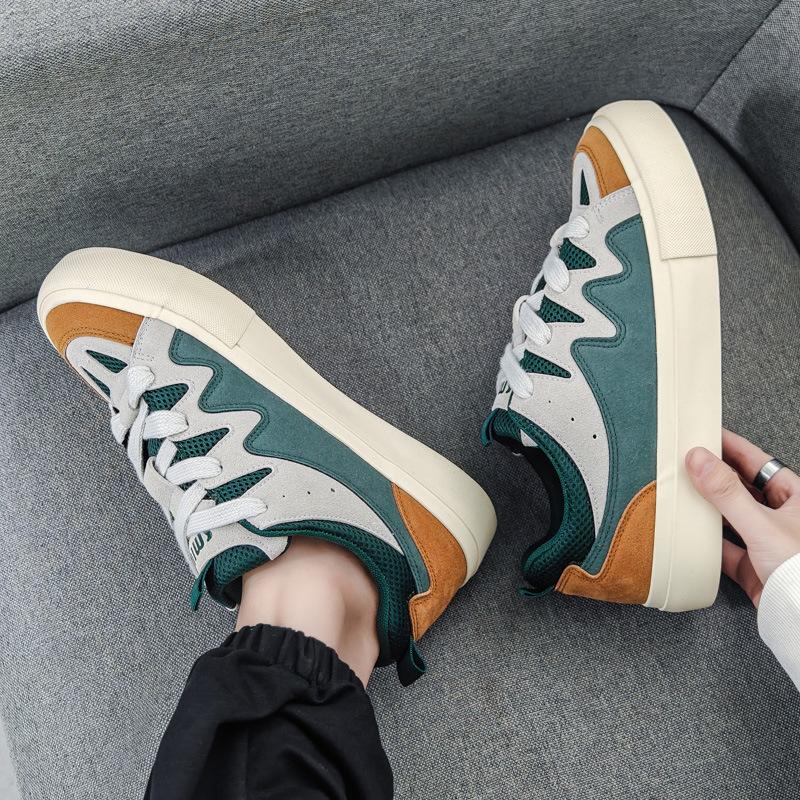 Shoes men s trend white shoes fashion new versatile color matching casual shoes high quality low top board shoes 44
Shoes men s trend white shoes fashion new versatile color matching casual shoes high quality low top board shoes 44