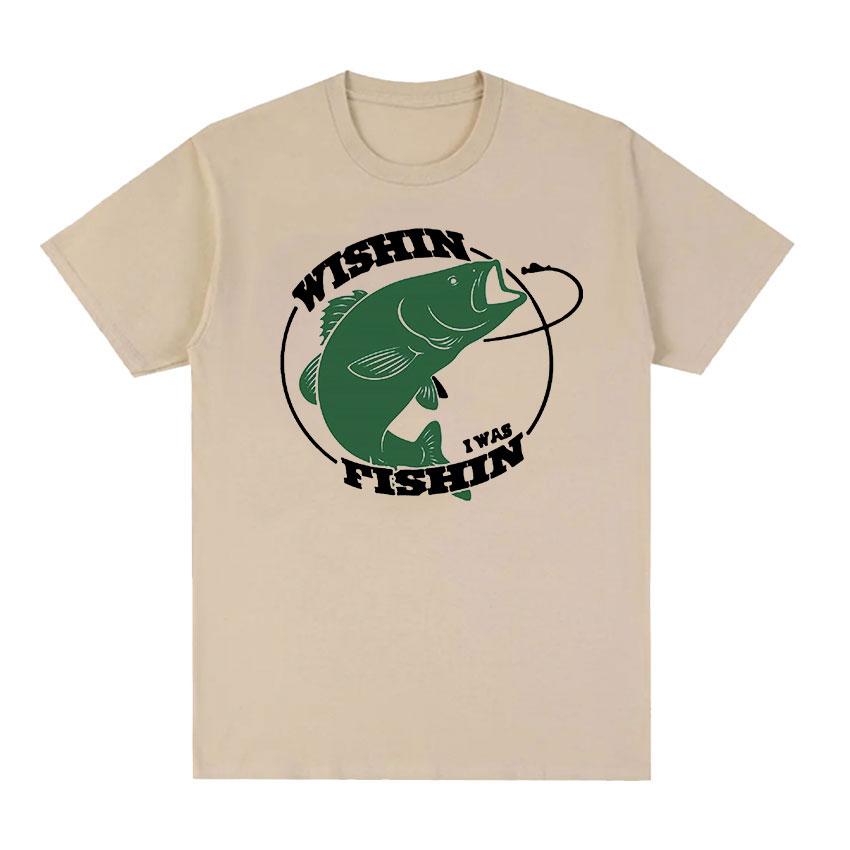 Wishin I Was Fishin Funny Meme T Shirt Men s Women Casual Fashion short sleeve t-shirts summer 100% Cotton Oversized T-shirt
Wishin I Was Fishin Funny Meme T Shirt Men s Women Casual Fashion short sleeve t-shirts summer 100% Cotton Oversized T-shirt