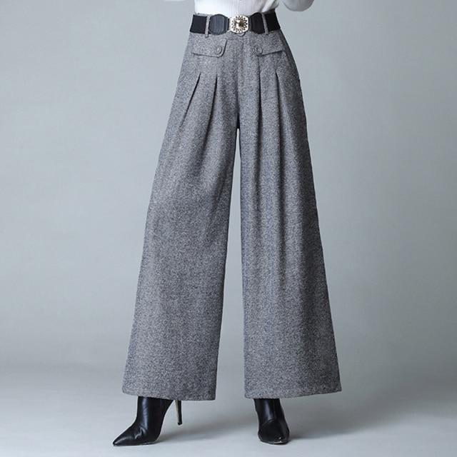 Осень-зима, новинка 2023, однотонные шерстяные брюки с поясом, женские плиссированные повседневные брюки, юбка, брюки с высокой талией, свободные шерстяные широкие брюки XXXXL
Осень-зима, новинка 2023, однотонные шерстяные брюки с поясом, женские плиссированные повседневные брюки, юбка, брюки с высокой талией, свободные шерстяные широкие брюки XXXXL