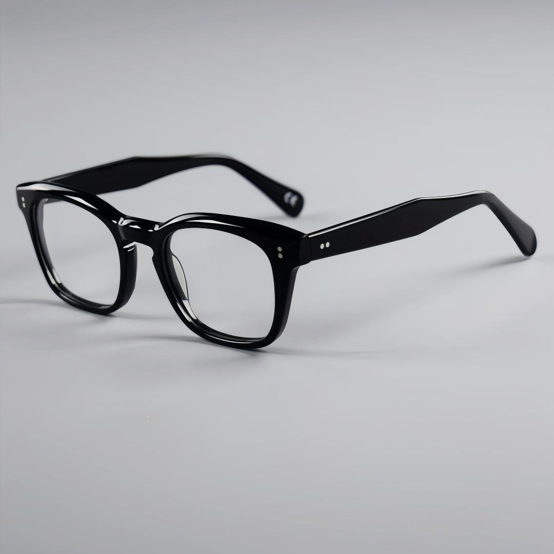 Vintage Acetate Glasses Frame Men Women Hand Made Custom Eyewear Optical Eyeglasse Frames чорний
Vintage Acetate Glasses Frame Men Women Hand Made Custom Eyewear Optical Eyeglasse Frames чорний