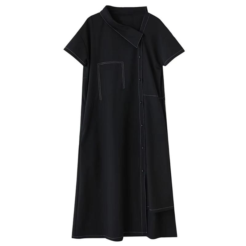 XITAO Solid Color Asymmetrical Vintage Dress ZMY1316 One Size чёрный
XITAO Solid Color Asymmetrical Vintage Dress ZMY1316 One Size чёрный