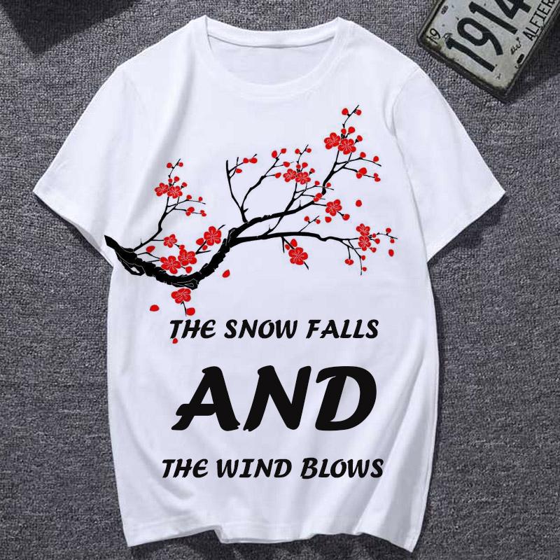 2023 New Women s T-Shirt Xue Hua Piao Piao Bei Feng Xiao Xiao Print Top Female T Shirts Harajuku O-Neck Leisure Tshirts Clothes L білий
2023 New Women s T-Shirt Xue Hua Piao Piao Bei Feng Xiao Xiao Print Top Female T Shirts Harajuku O-Neck Leisure Tshirts Clothes L білий