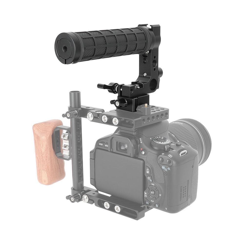 HDRIG Quick Release Handle with 15mm Rod Clamp, 360° Rotation for Camera Cage (Model 3852) C3852
HDRIG Quick Release Handle with 15mm Rod Clamp, 360° Rotation for Camera Cage (Model 3852) C3852