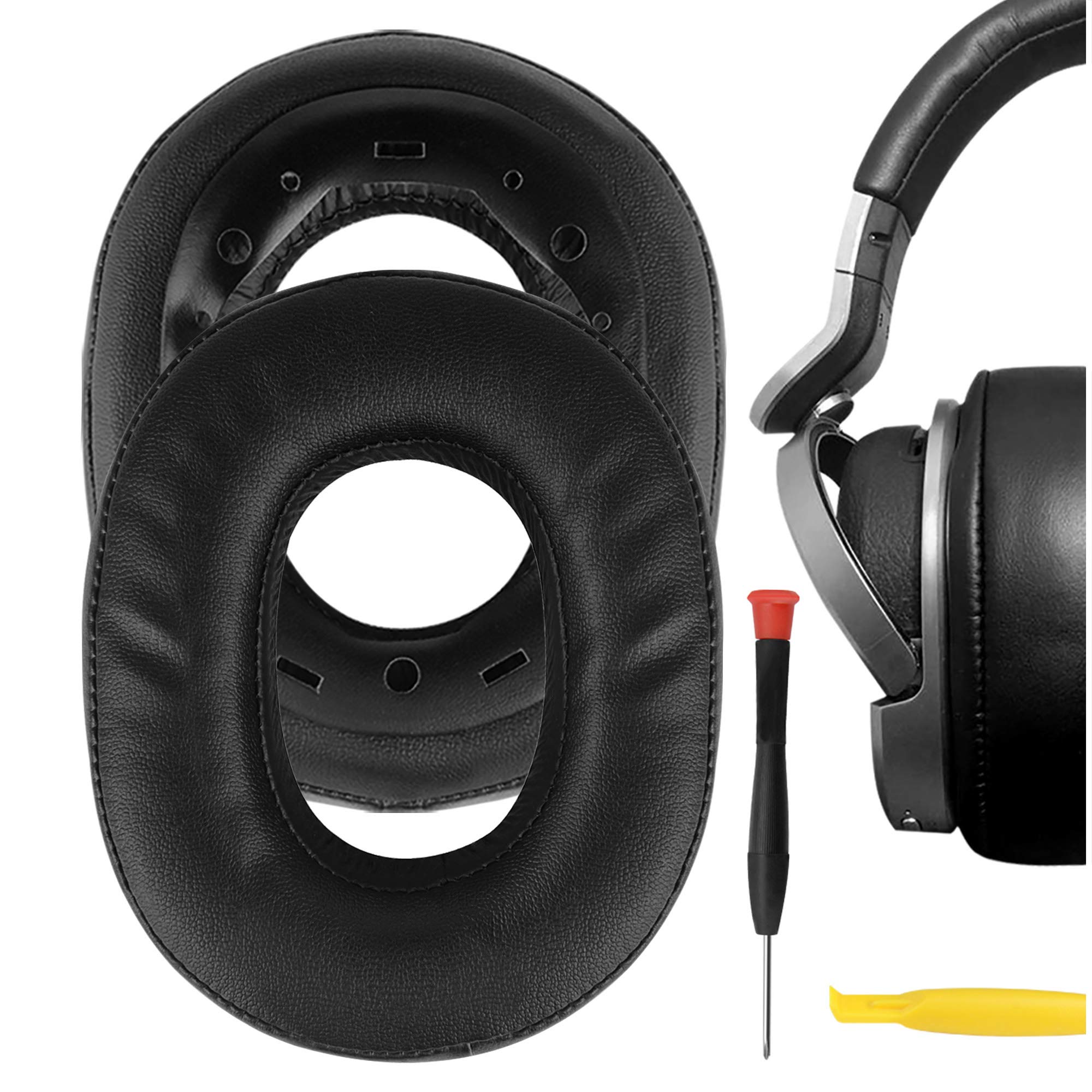 Амбушюры Geekria QuickFit Совместимые амбушюры Совместимые с наушниками SONY Амбушюры Чашки MDR-HW700, MDR-HW700DS Ear/Ear (Белковая кожа/Черный) чёрный
Амбушюры Geekria QuickFit Совместимые амбушюры Совместимые с наушниками SONY Амбушюры Чашки MDR-HW700, MDR-HW700DS Ear/Ear (Белковая кожа/Черный) чёрный