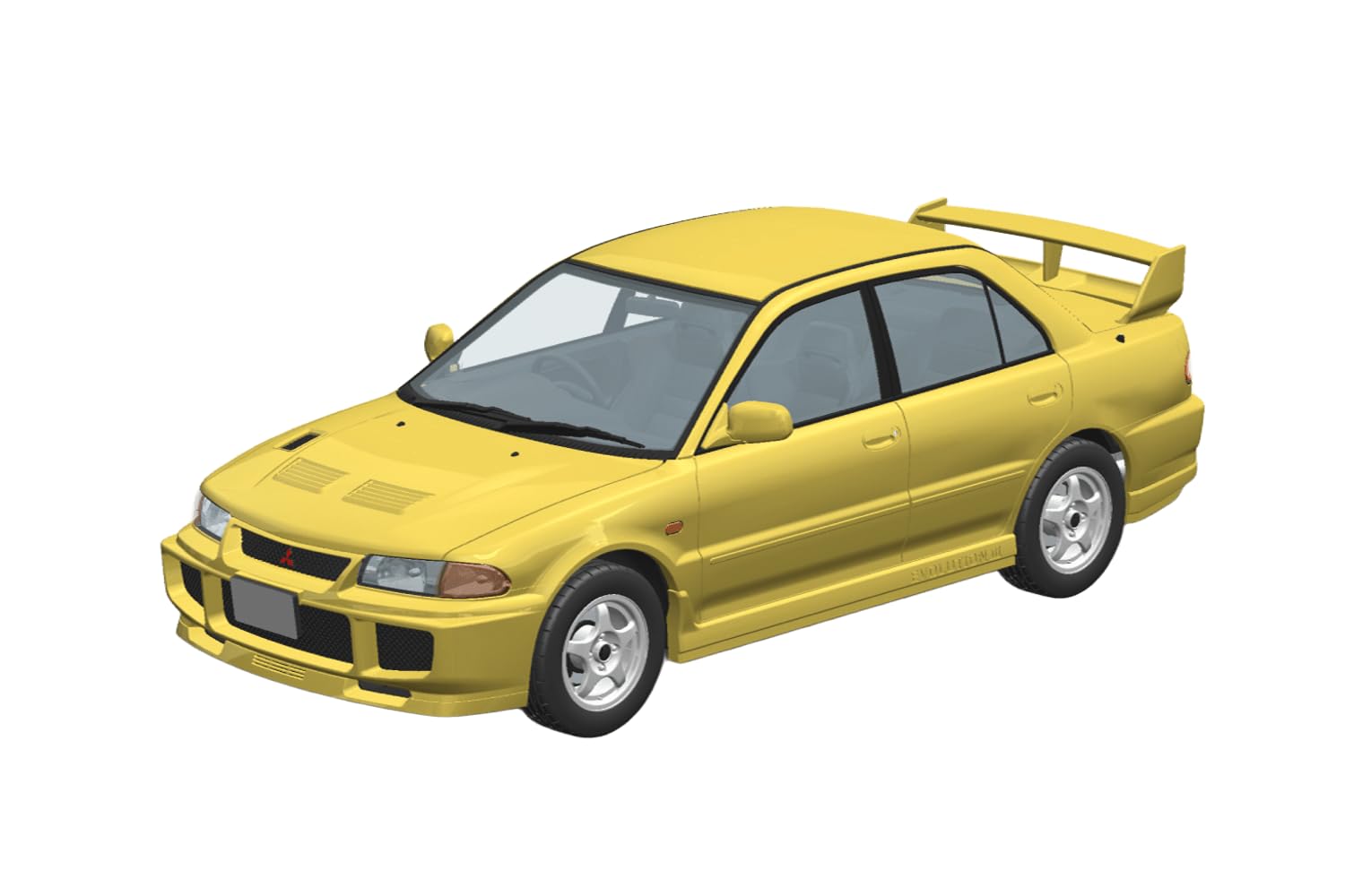 Aoshima Bunka Kyozai Scale Rakupla Snap Car CE9A Lancer GSR Evolution III 1995 Dandelion Yellow Plastic Model (AOSHIMA) 1/24 No. 04-DY Pre-Colored
Aoshima Bunka Kyozai Scale Rakupla Snap Car CE9A Lancer GSR Evolution III 1995 Dandelion Yellow Plastic Model (AOSHIMA) 1/24 No. 04-DY Pre-Colored