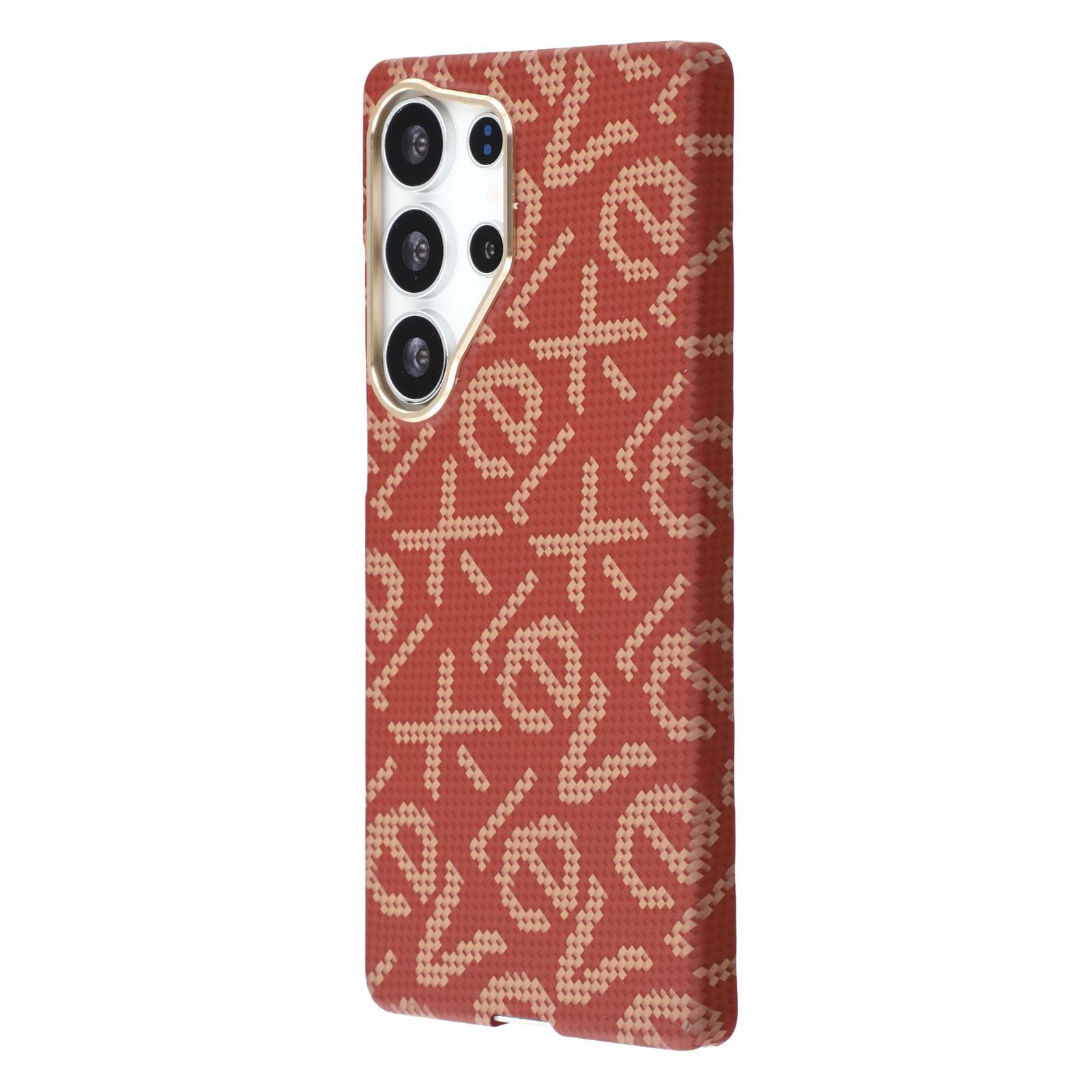X-LEVEL For Samsung Galaxy S25 Ultra Case Compatible with MagSafe PC+Metal Phone Back Cover Carbon Fiber Texure Red
X-LEVEL For Samsung Galaxy S25 Ultra Case Compatible with MagSafe PC+Metal Phone Back Cover Carbon Fiber Texure Red