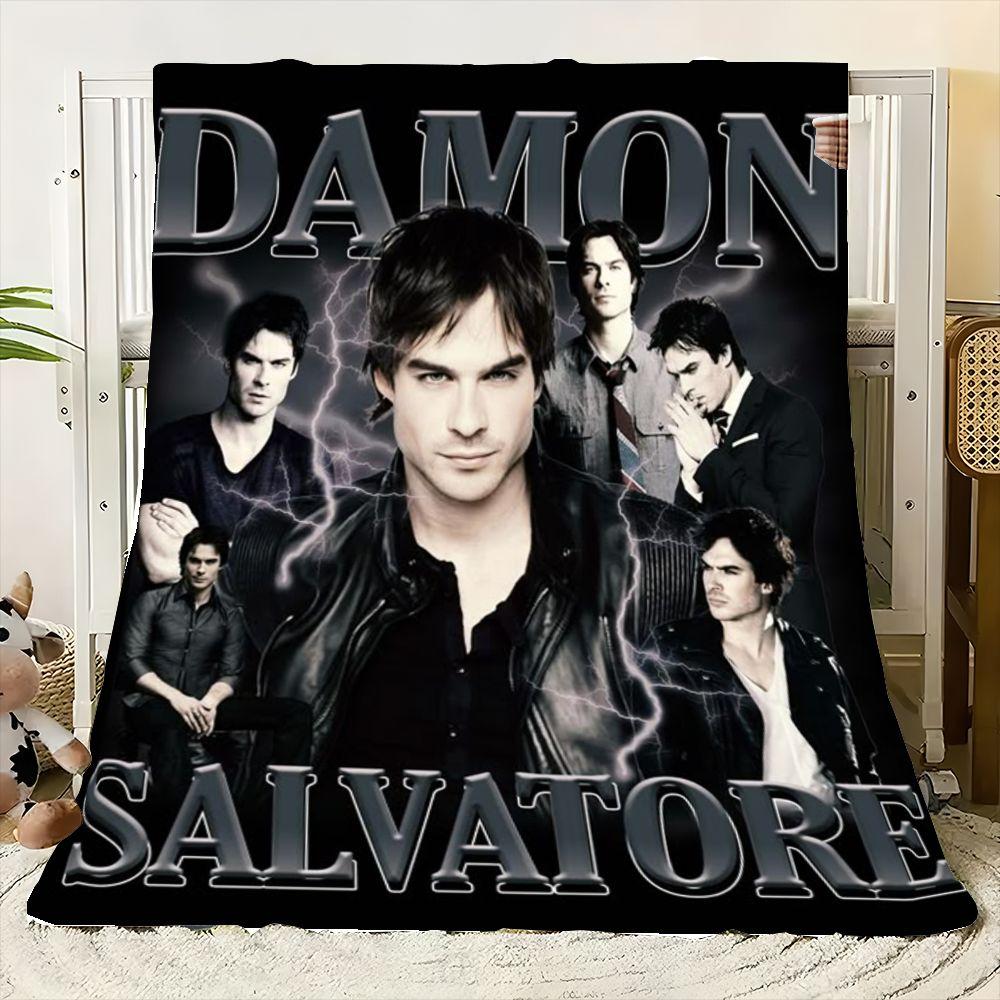 Damon Salvatore Fan Art Throw Blanket - Stunning Ian Somerhalder Design with Dramatic Lightning Effects, Soft Plush Fabric, Perf 75x90cm
Damon Salvatore Fan Art Throw Blanket - Stunning Ian Somerhalder Design with Dramatic Lightning Effects, Soft Plush Fabric, Perf 75x90cm