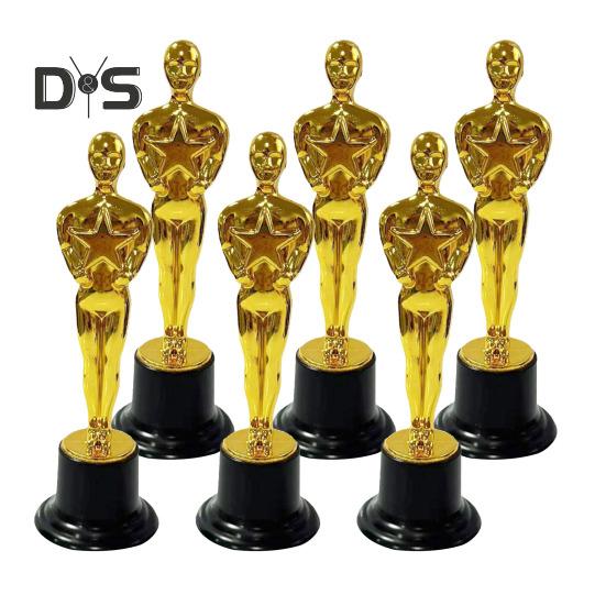 6 шт., золотые статуи-трофеи, спортивные трофеи, подобные Оскару, сделай сам, маркируемая основа, классический дизайн, награды за признание 6pcs
6 шт., золотые статуи-трофеи, спортивные трофеи, подобные Оскару, сделай сам, маркируемая основа, классический дизайн, награды за признание 6pcs